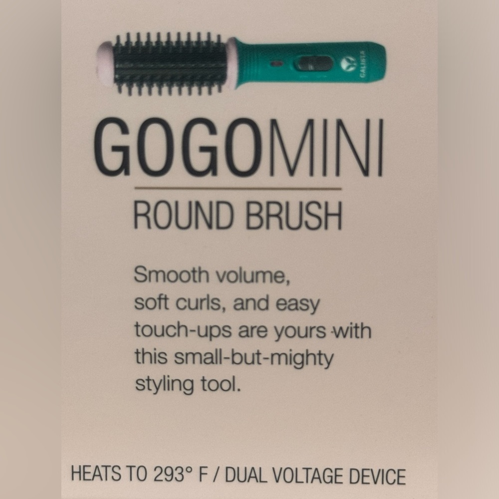 GOGO Mini Round Brush - Green